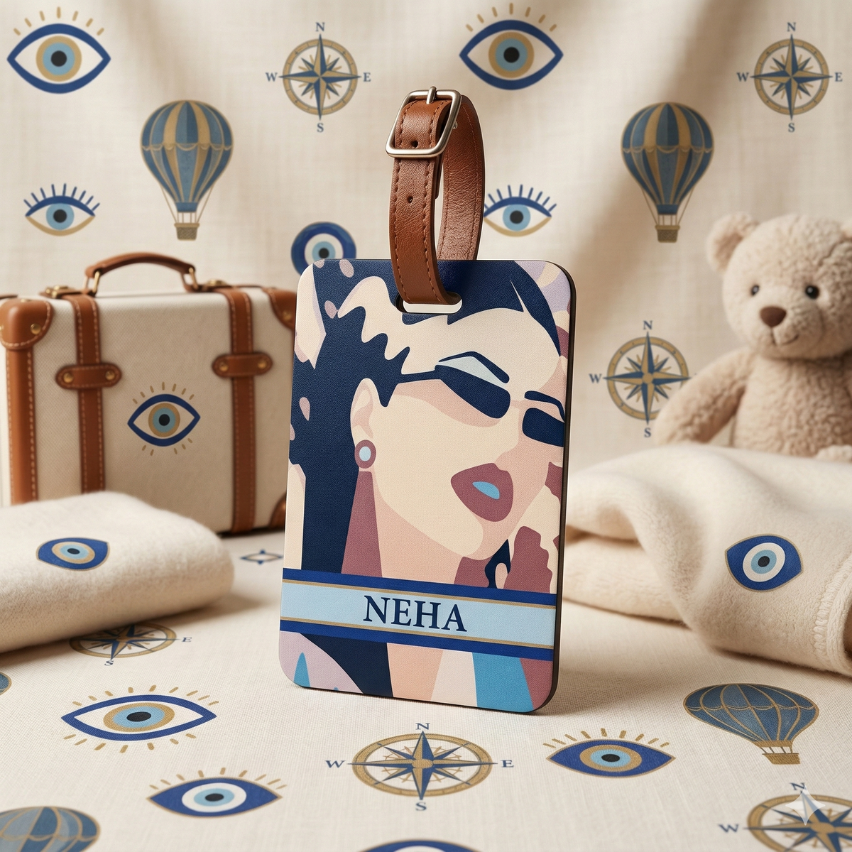 Theme Personalized Luggage Tag