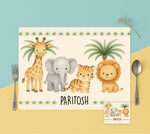 Personalised Kids Table mat Set