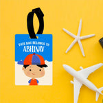Kids Printed Luggage Boy Tags