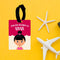 Kids Printed Luggage Girl Tags