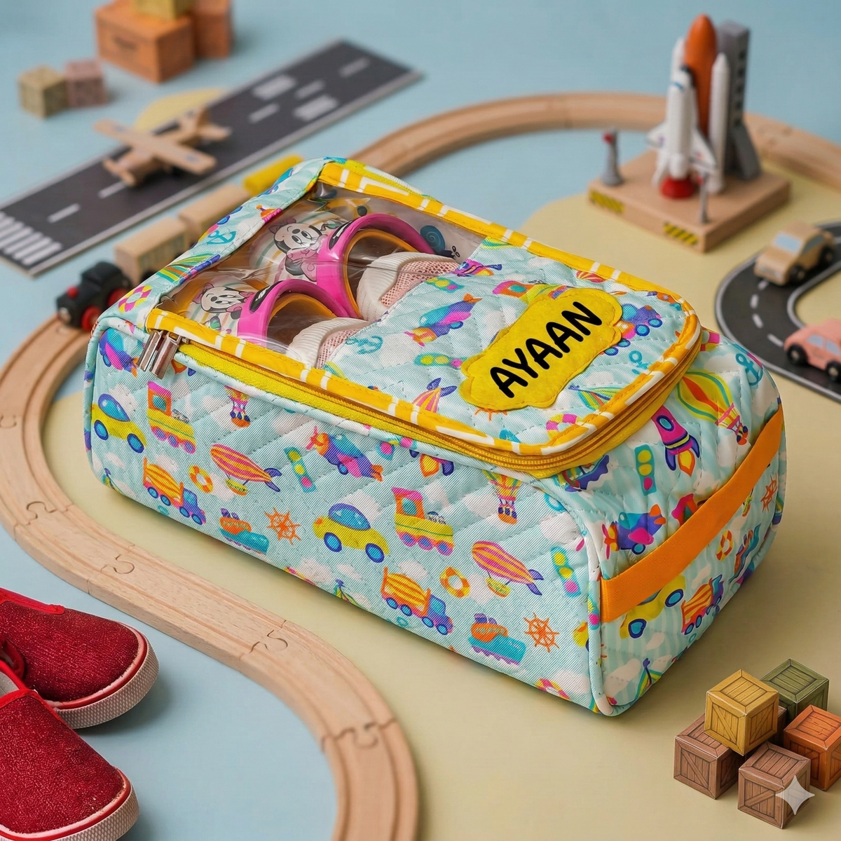 Premium Personalised Shoe Organiser