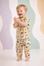 Quirky Giraffes Night Suit