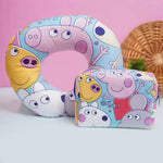 Personalized kids neck pillow with box pouch Set
