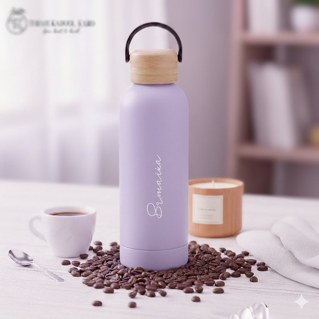 Personalised Insulated Bottle with Handle