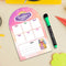 Personalized Kids Magnetic Weekly Planner