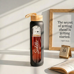 Glass Bottle With Sleeve
