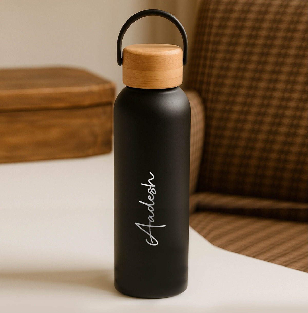 Personalised Insulated Bottle with Handle