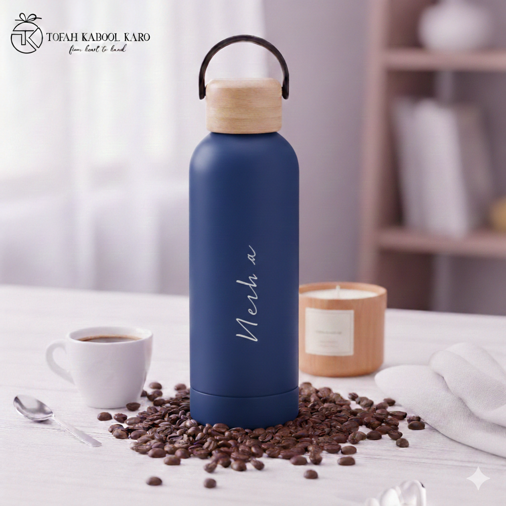 Personalised Insulated Bottle with Handle