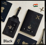 Personalised Passport Cover & Luggage Tag Combo
